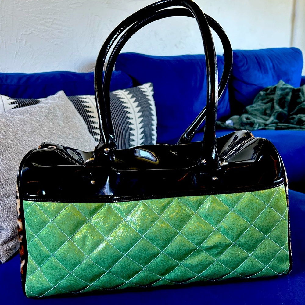 COPY - Lux de Ville Atomic Tote in Mint Green